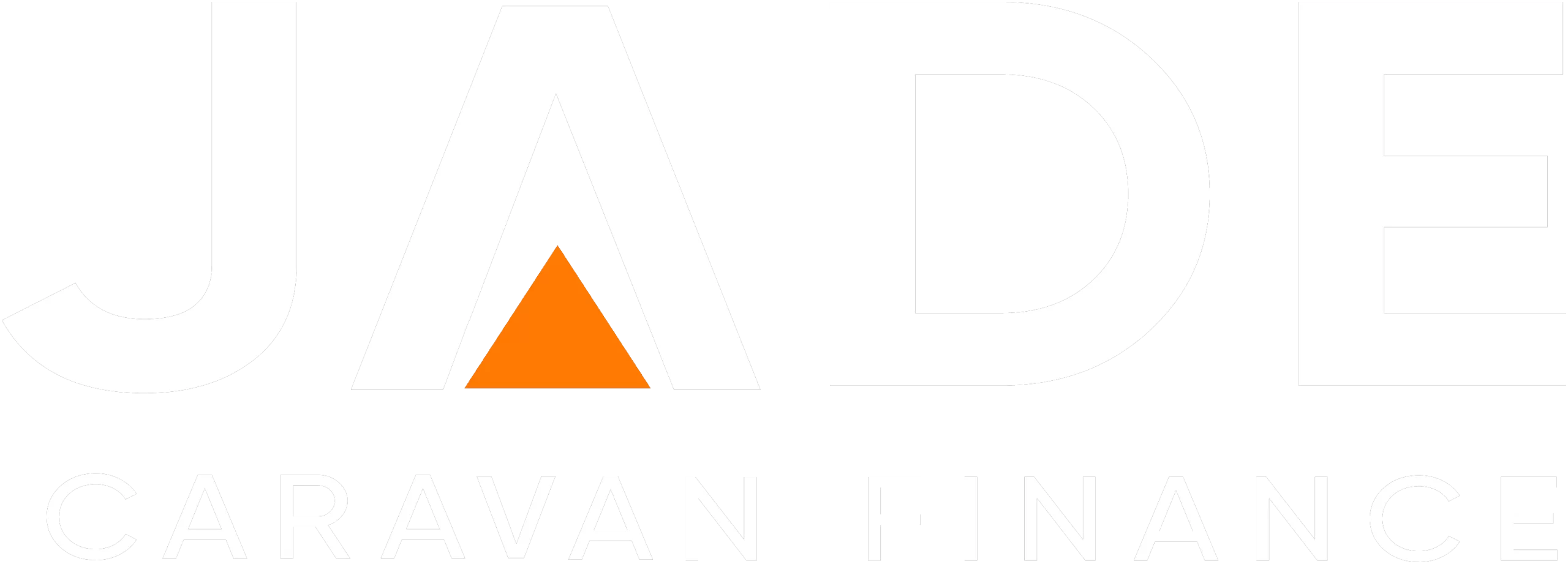 Jade Caravan Finance Logo White